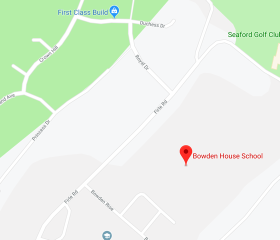 Bowden House School Map